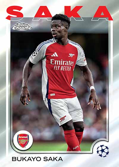 Break #79: 2024-25 Topps Chrome UEFA Club Competition Tilfeldig Lag