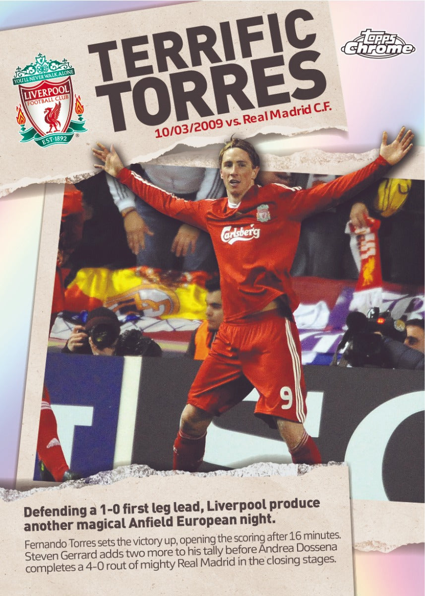 Topps Liverpool Chrome 23/24 Pakke