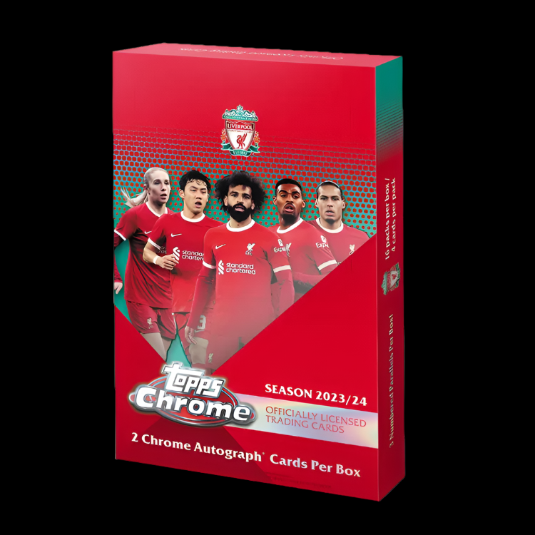 Topps Chrome Liverpool FC 23/24 Boks