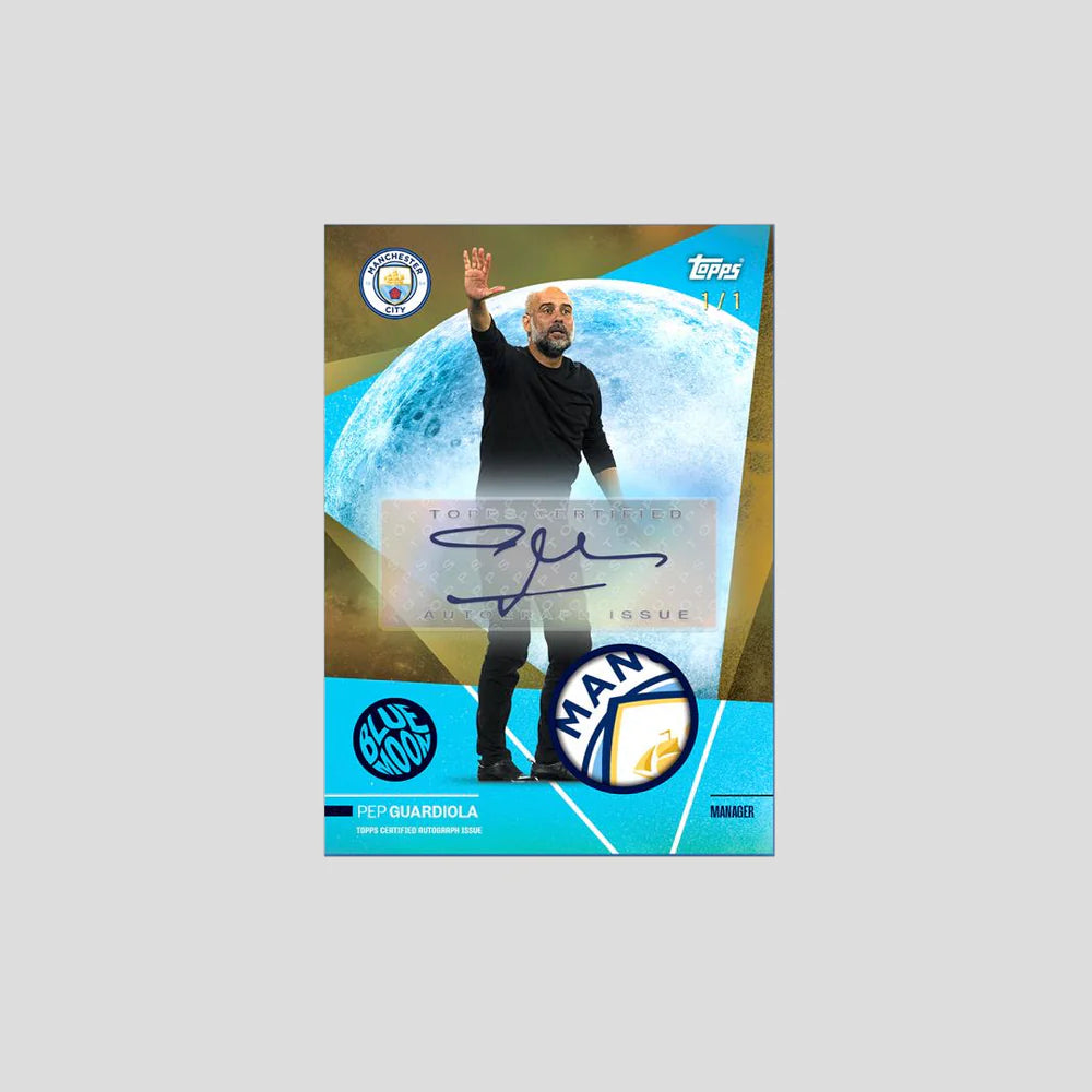 2023-24 Topps Soccer Manchester City Team Set Box
