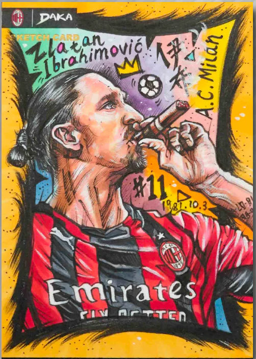 Break #107: 2023-24 Daka Soccer AC Milan One & Two Hobby Boks