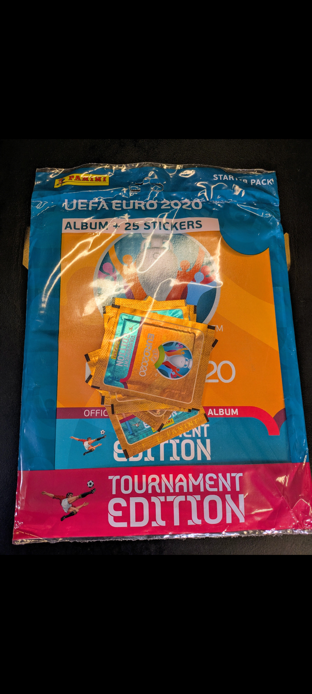 Panini Euro 2020 album +25 stickers