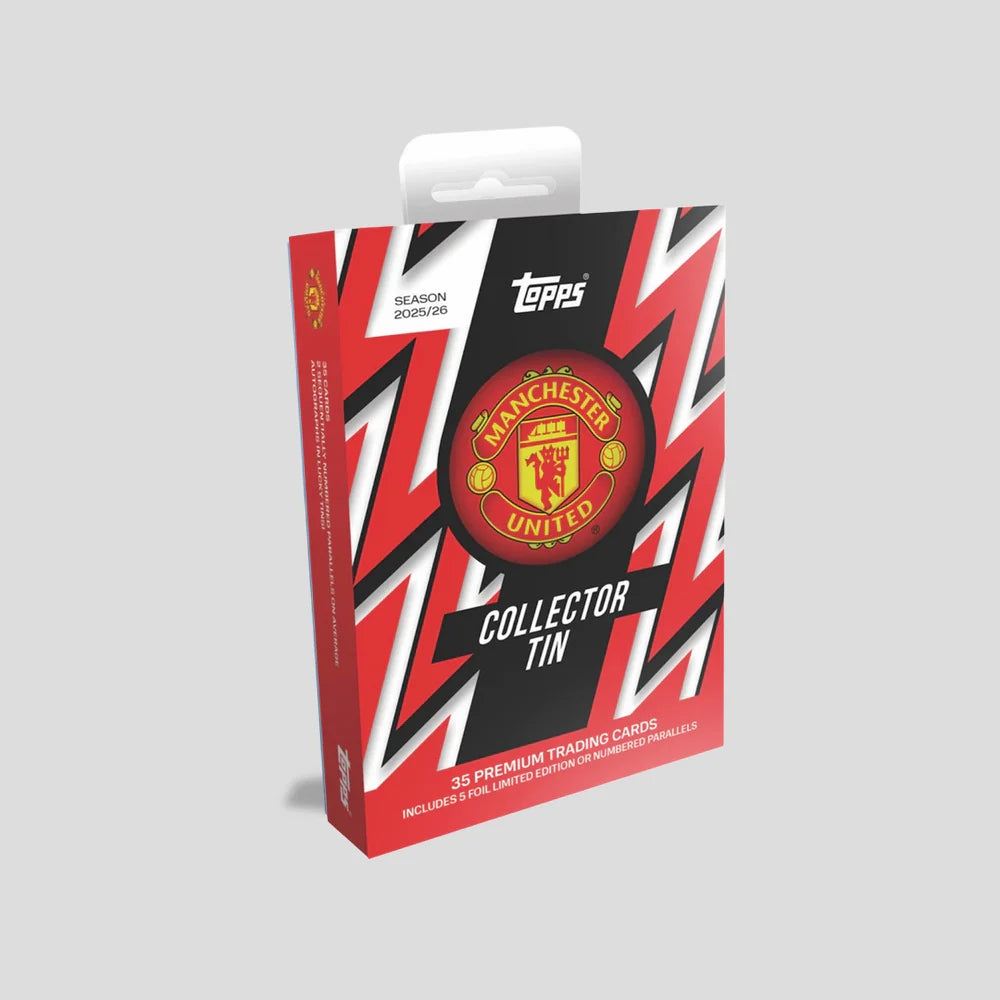 2025-26 Topps Soccer Manchester United Collector Tin