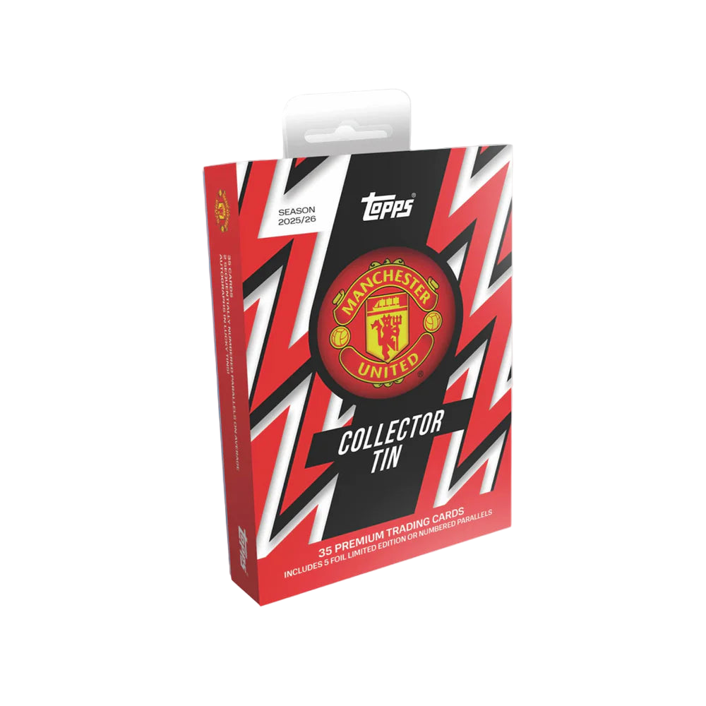2025-26 Topps Soccer Manchester United Collector Tin