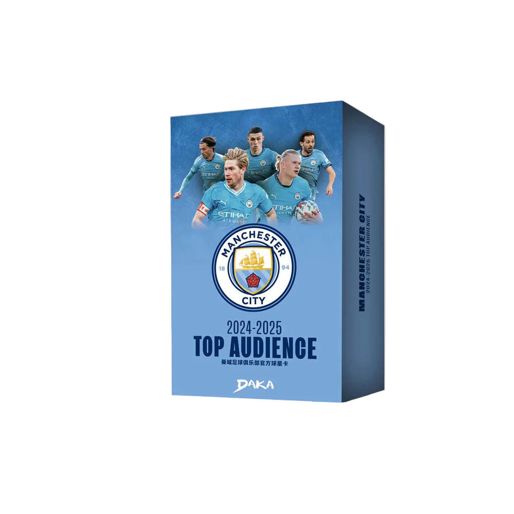 2024-25 Daka Soccer Manchester City Top Audience Blaster Box
