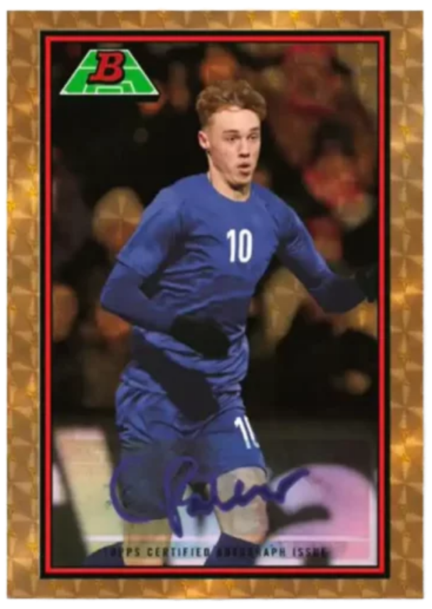 2022/23 Bowman Topps Chrome Road to UEFA U21 Hobby Boks