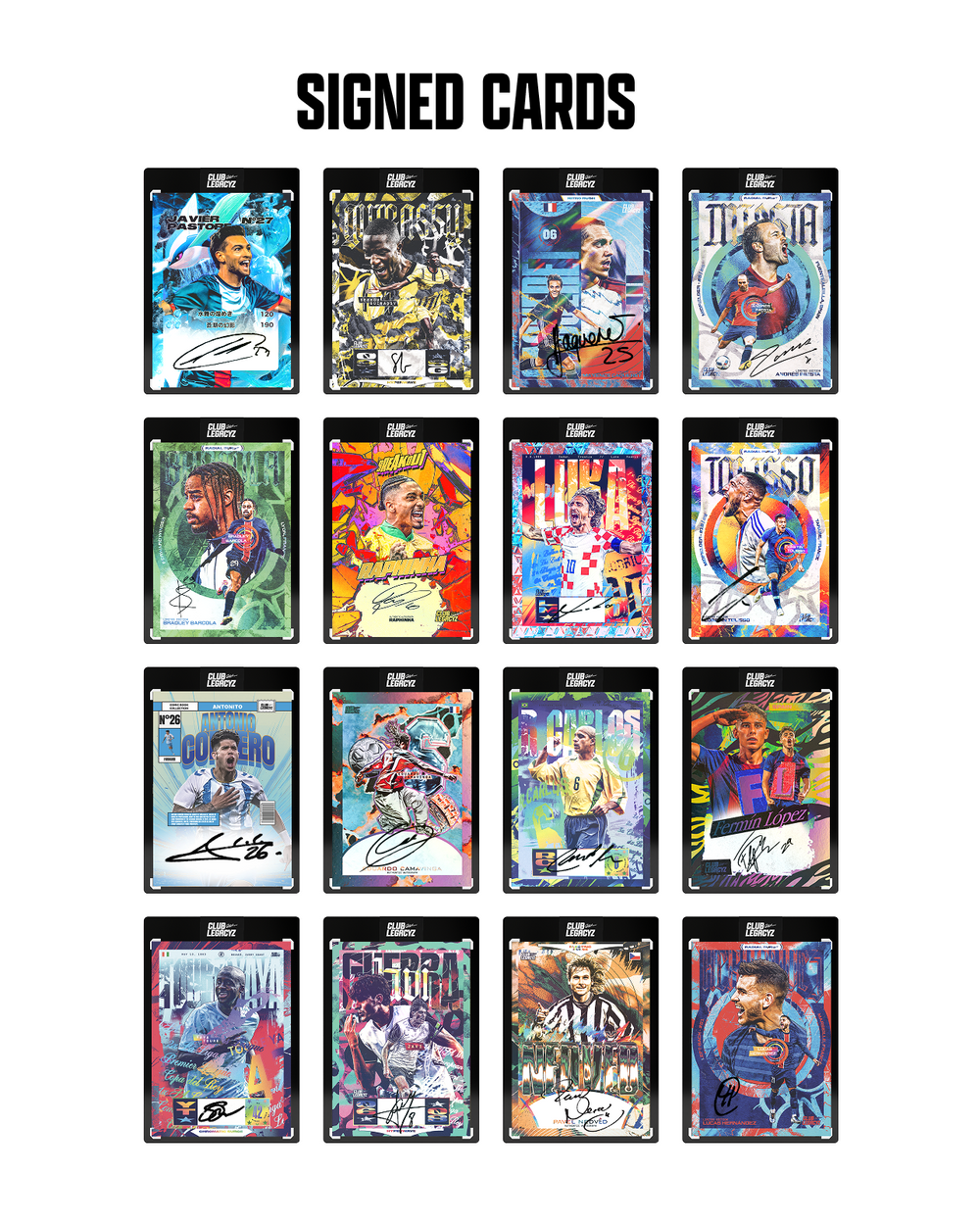 Break #270: Club Legacyz Icons 2nd edition display boks - Random Player