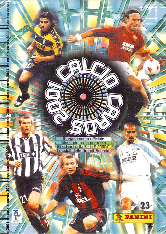 Calcio 2001 Panini Pakke