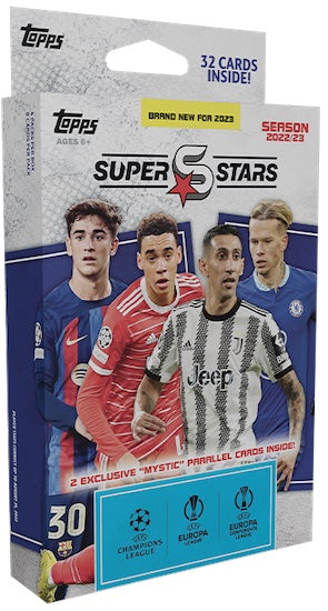 2022-23 Topps Superstars UEFA Hanger Boks