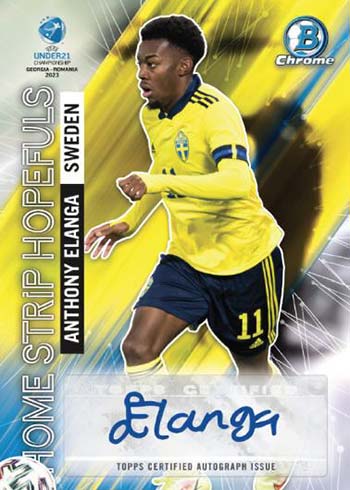 2022/23 Bowman Topps Chrome Road to UEFA U21 Hobby Boks