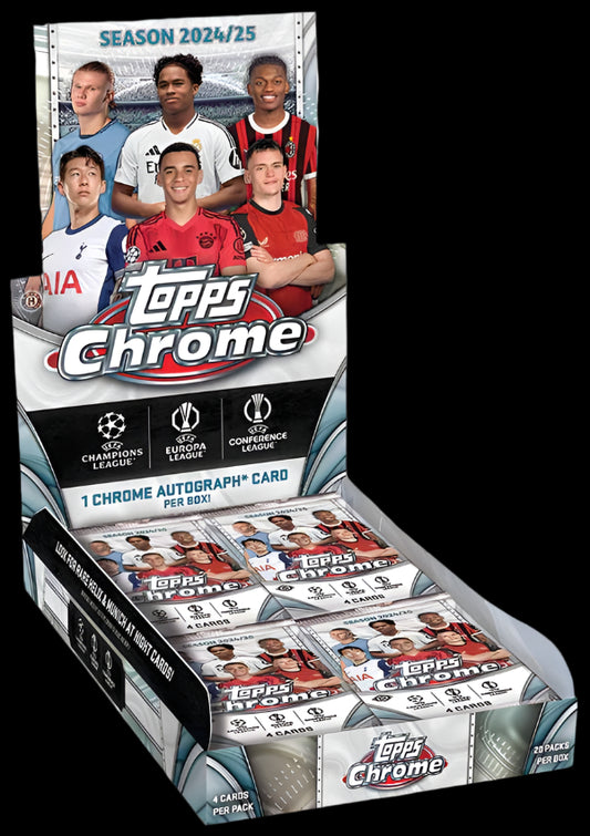 Break #79: 2024-25 Topps Chrome UEFA Club Competition Tilfeldig Lag