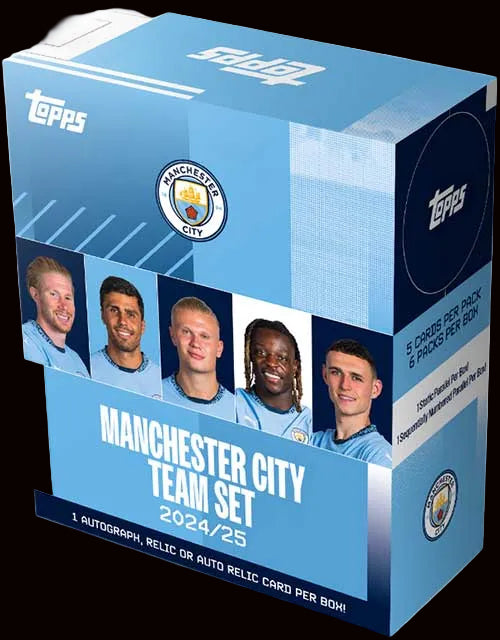 Topps Manchester City Team set 2024/25