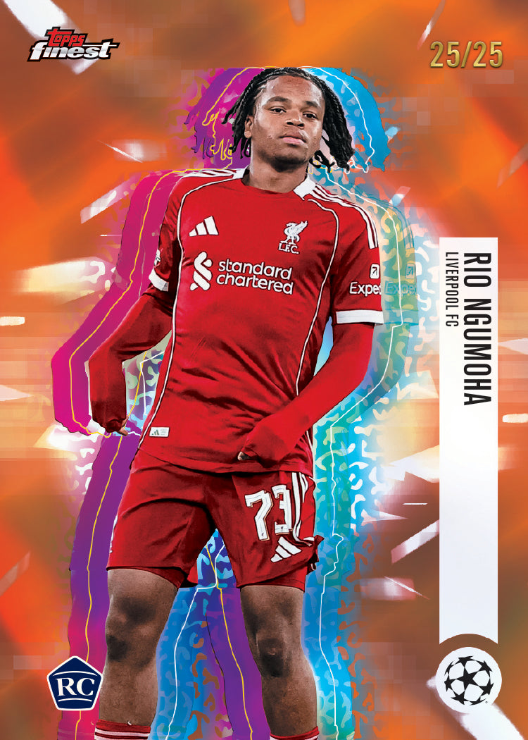 2025-26 Topps Finest UEFA Club Competitions Hobby Boks