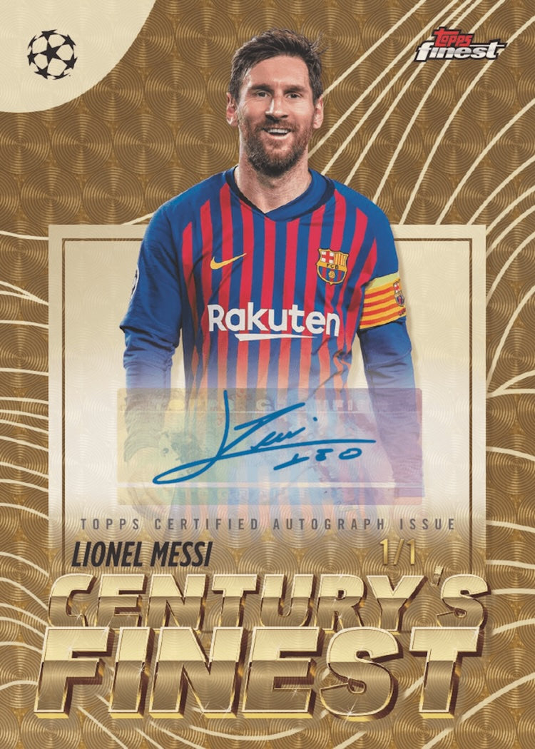 2025-26 Topps Finest UEFA Club Competitions Hobby Boks