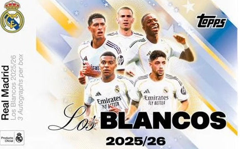2025-26 Real Madrid Topps Los Blancos Hobby Boks