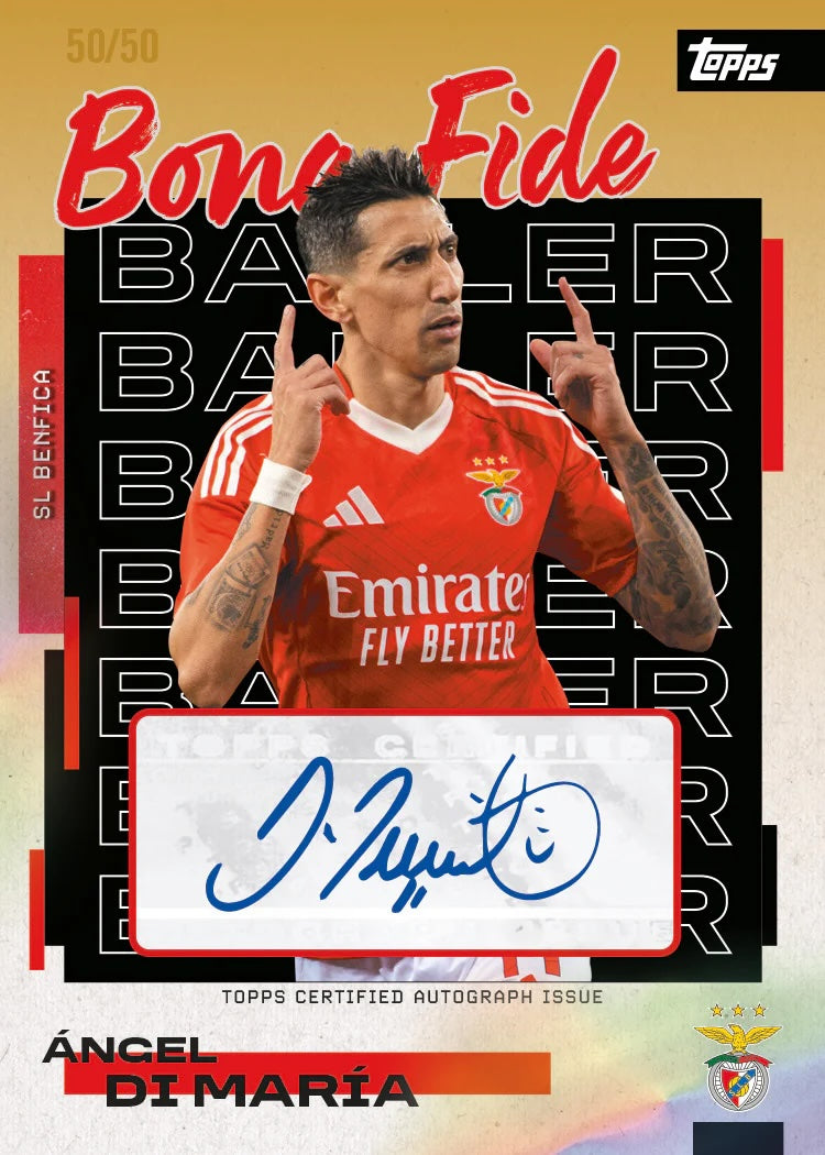 Break #275: 3stk 2025-26 Topps SL Benfica Team Set - Random Player