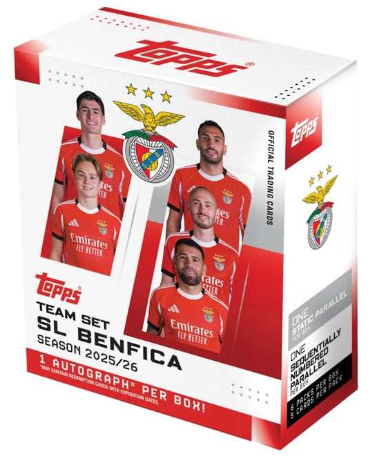 Break #275: 3stk 2025-26 Topps SL Benfica Team Set - Random Player
