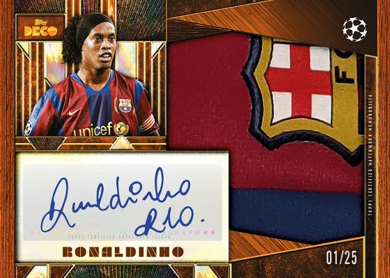2025-26 Topps UEFA Club Competitions Deco Boks