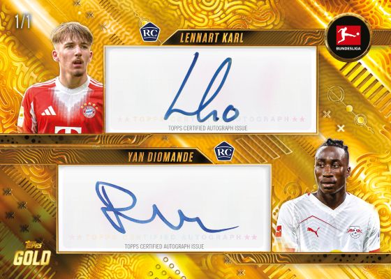 2025-26 Topps Bundesliga Gold - Hobby Boks
