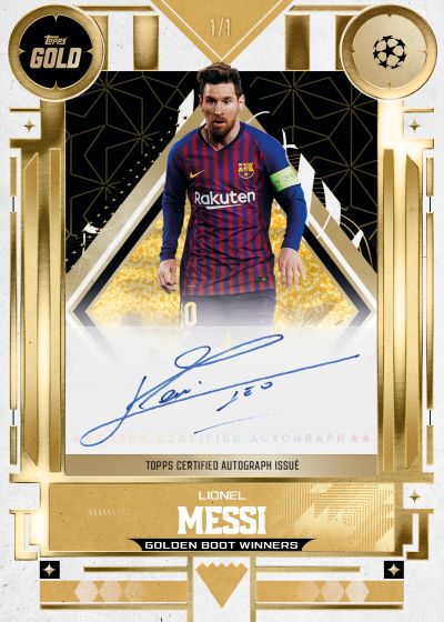 Break #272: 2025-26 Topps UEFA Club Competitions Gold - Random Team