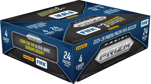 2025-26 Panini Prizm FIFA Retail Boks