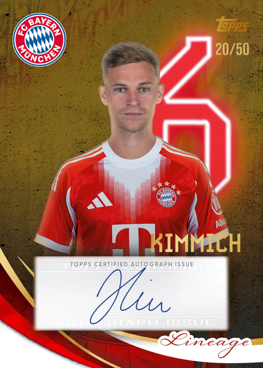 2025-26 Topps FC Bayern München Lineage Hobby Boks