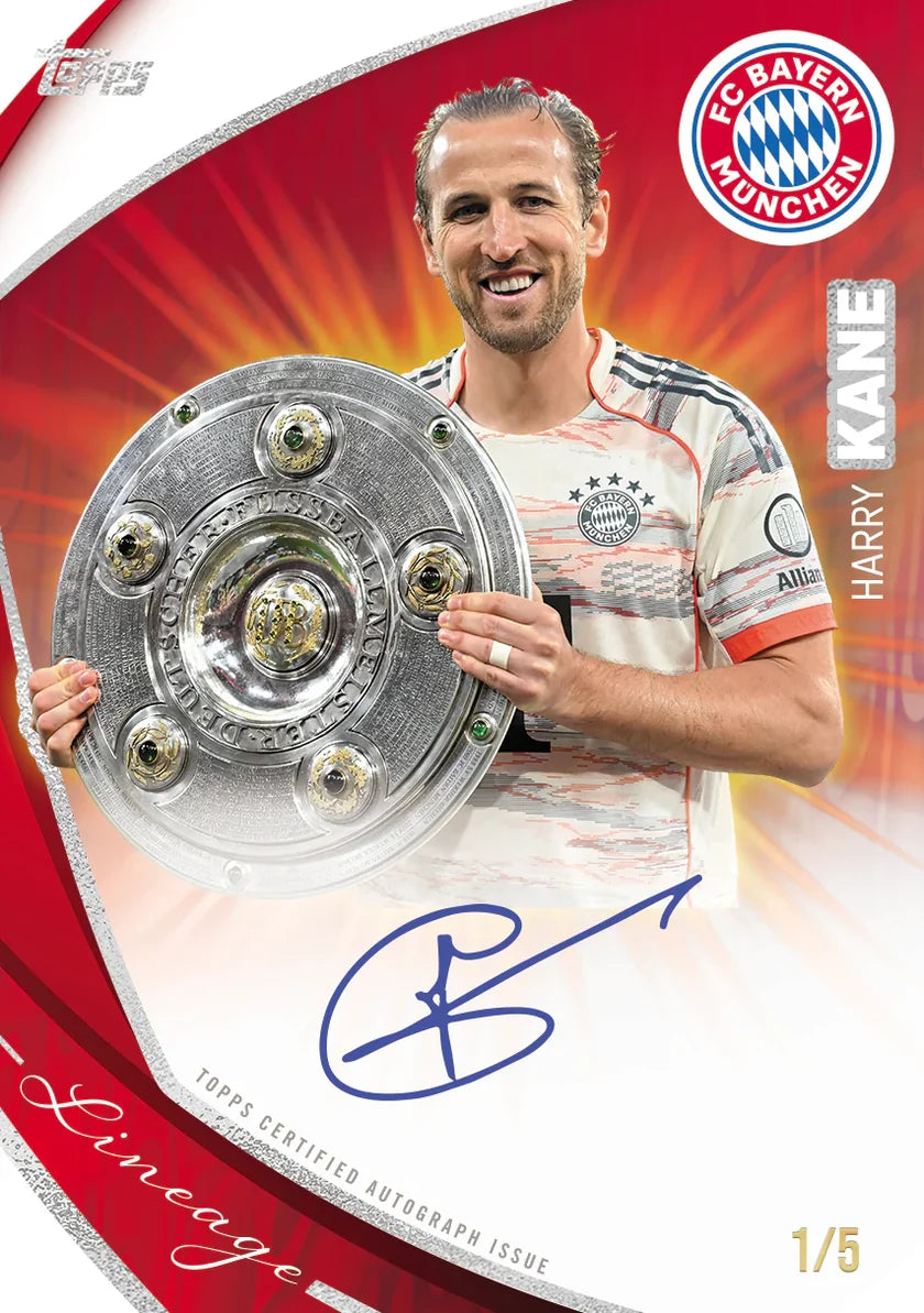 2025-26 Topps FC Bayern München Lineage Hobby Boks