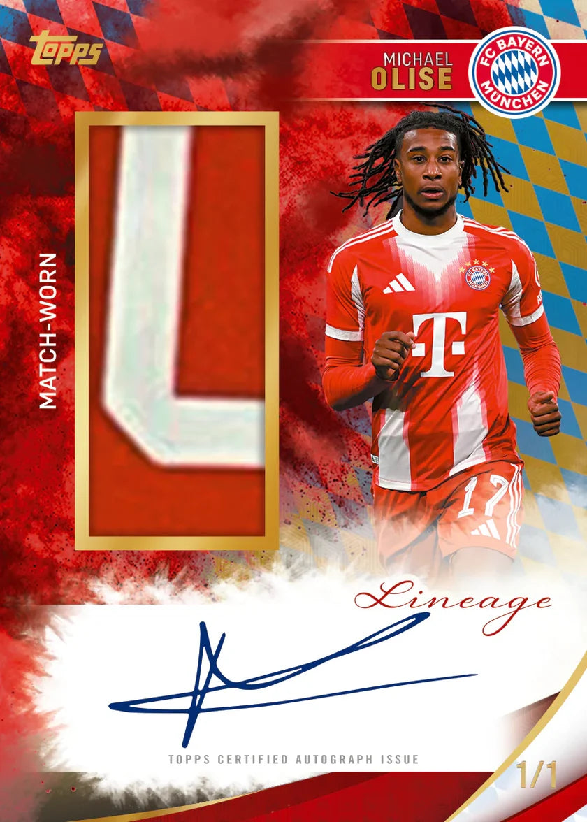 2025-26 Topps FC Bayern München Lineage Hobby Boks