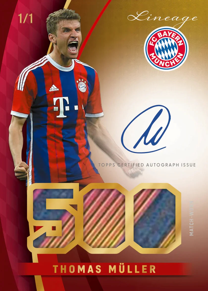 2025-26 Topps FC Bayern München Lineage Hobby Boks