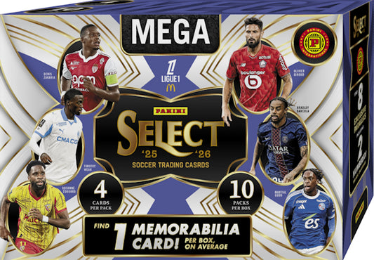 2025-26 Panini Select Ligue 1 International Mega Box