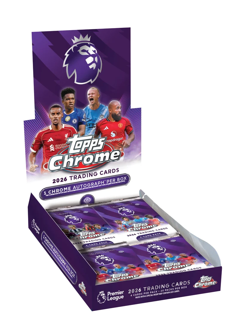 Break #352: 2025/26 Premier League Chrome Hobby Boks - PYT