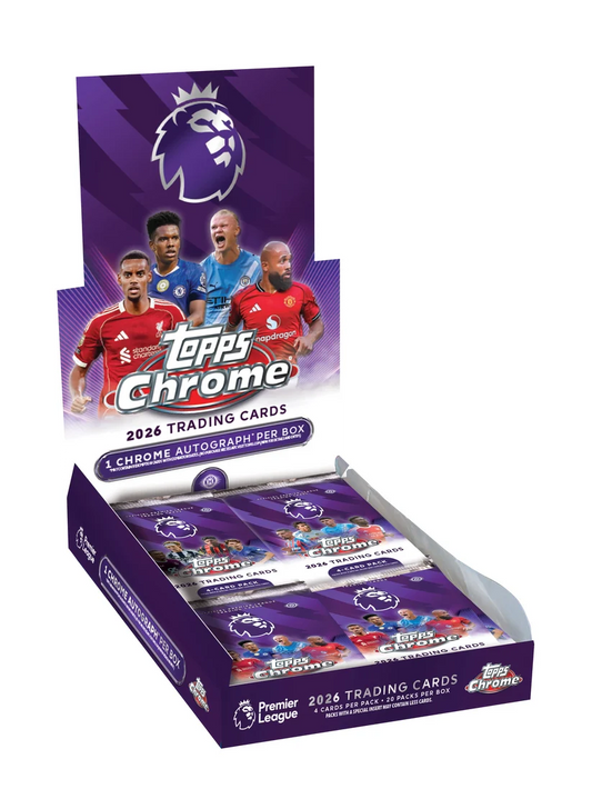 Break #352: 2025/26 Premier League Chrome Hobby Boks - PYT