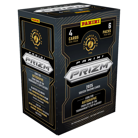 2025 Panini Prizm FIFA Club World Cup Soccer Blaster Boks