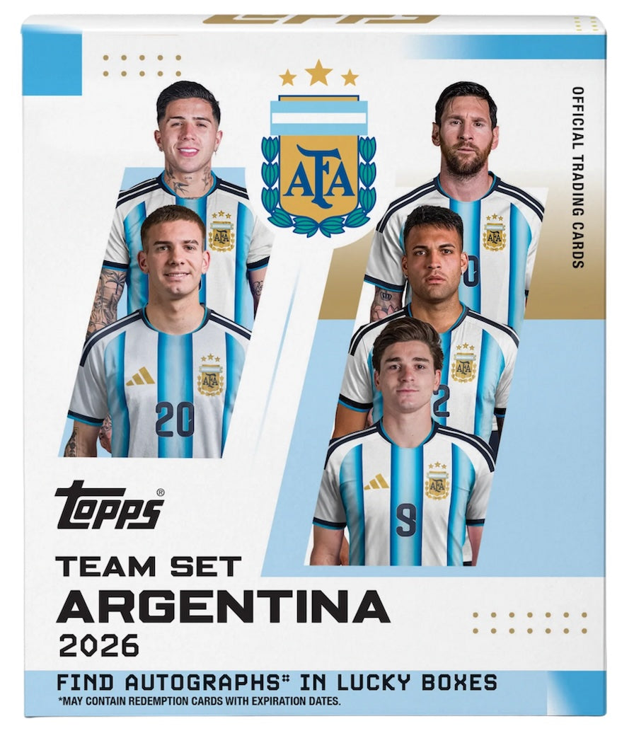 2025-26 Topps Argentina Team Set Box