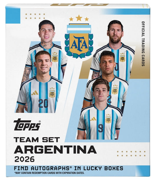 2025-26 Topps Argentina Team Set Box