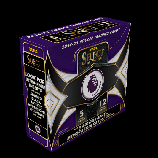 Break #100: 2024/25 Panini Select Premier League Hobby Box - Tilfeldig Lag