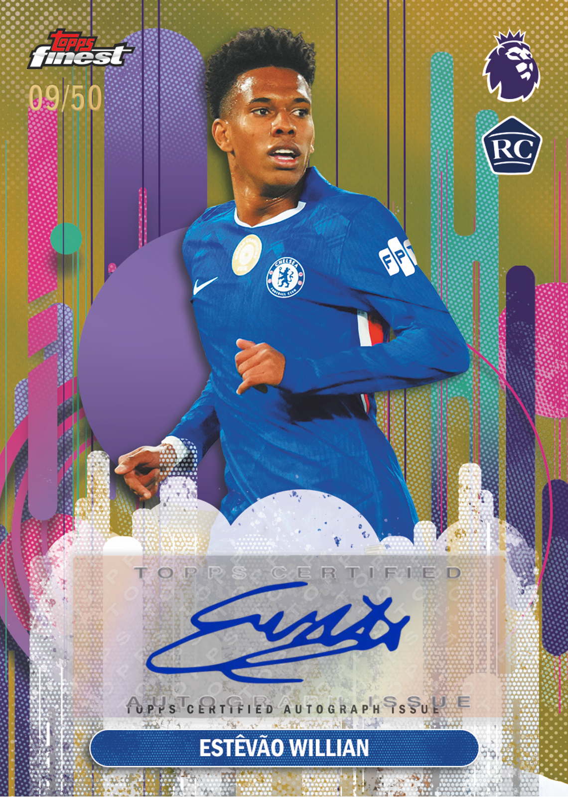 Break #273: Topps Finest Premier League Soccer Hobby Boks - PYT