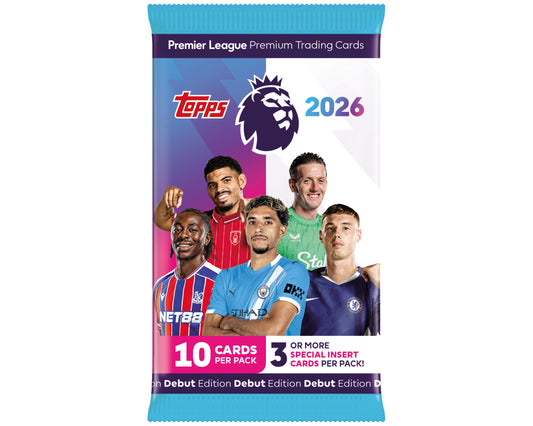 Topps Premier League 2026 pakke