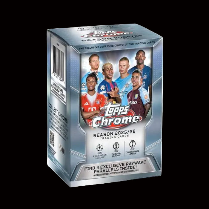 2025/26 Topps Chrome UCC Blaster Boks