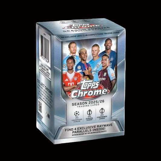 2025/26 Topps Chrome UCC Blaster Boks