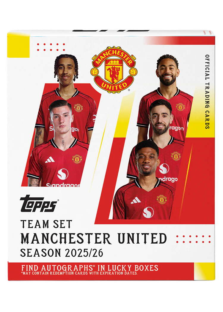 Topps 2025/26 Manchester United Team Set