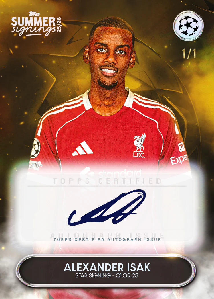 Break #180: Topps UCC Summer Signings 25/26 - Random Team