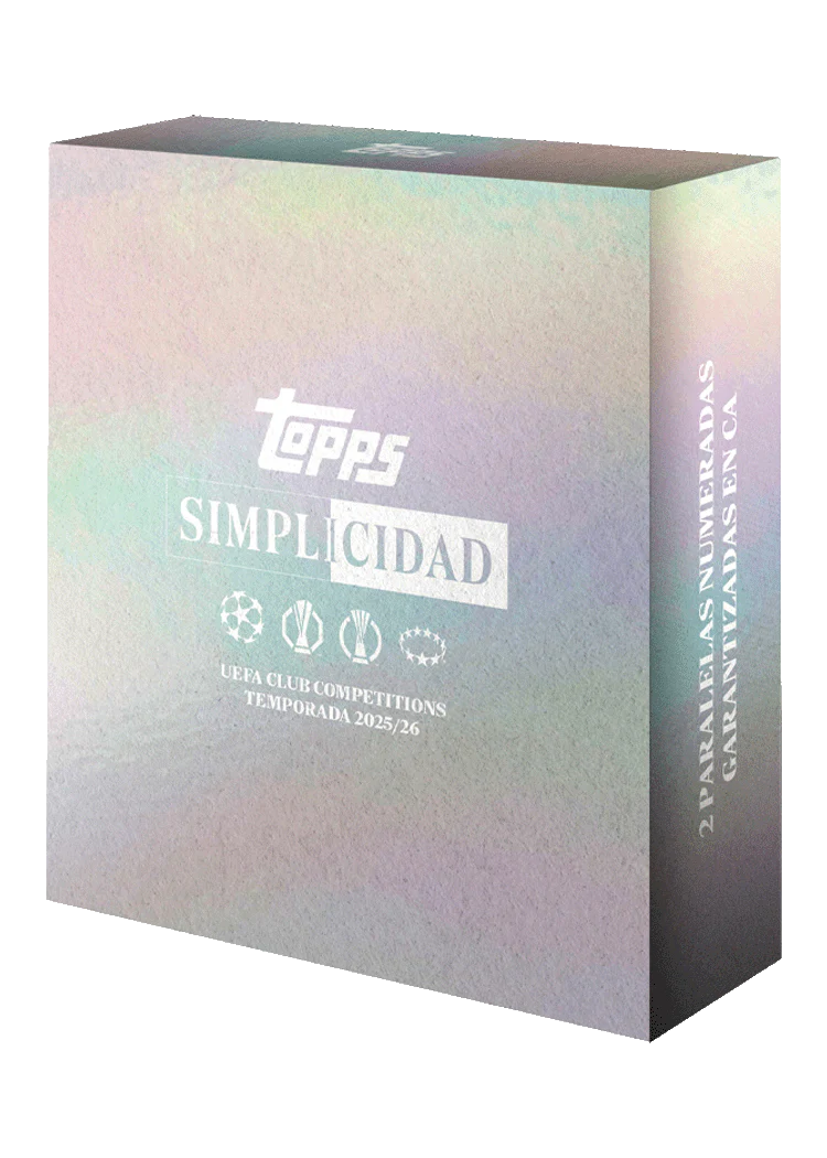 Topps UEFA Club Competitions Simplicidad 2025-26