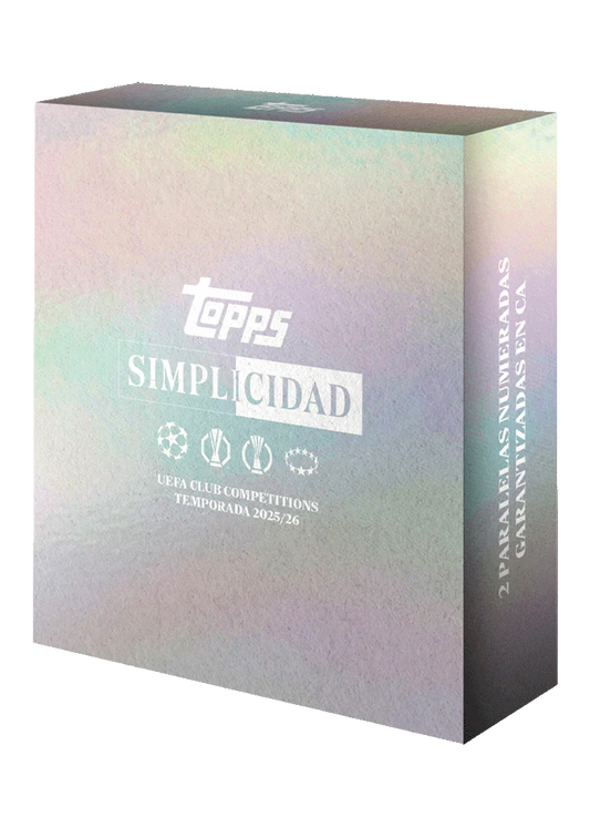 Topps UEFA Club Competitions Simplicidad 2025-26