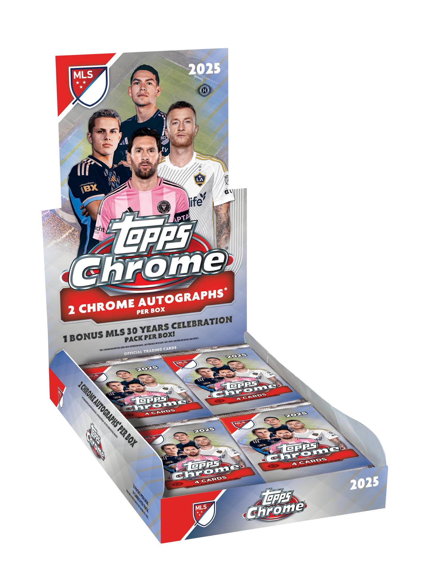 Break #227: 2025 Topps Chrome MLS Hobby Box - PYT