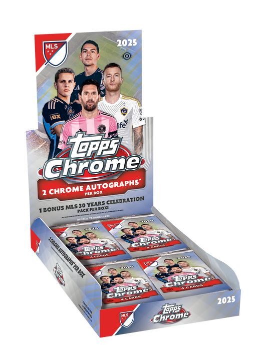 Break #227: 2025 Topps Chrome MLS Hobby Box - PYT