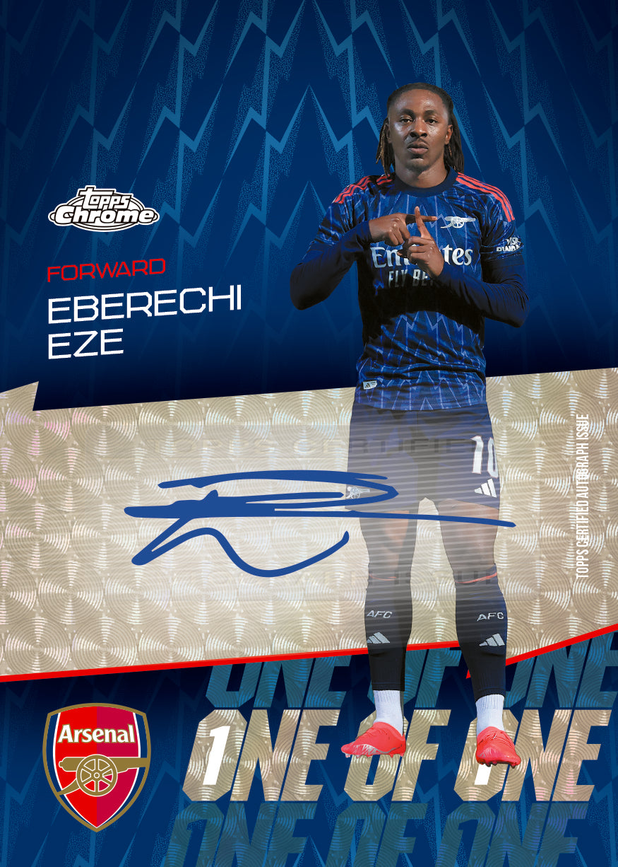 Break #287: 2025-26 Topps Arsenal Chrome Hobby Box - Random Player(s)