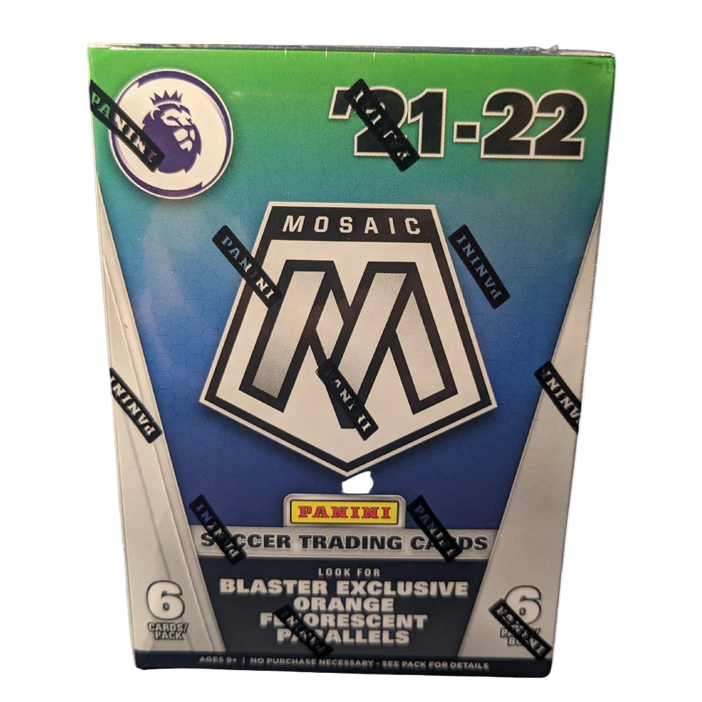 2021-22 Panini Mosaic EPL Soccer Blaster Box