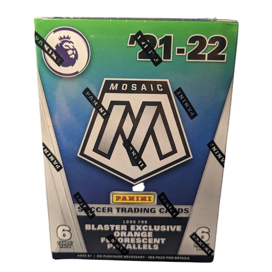 2021-22 Panini Mosaic EPL Soccer Blaster Box