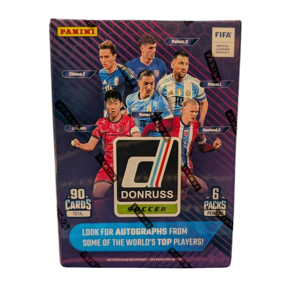 2024-25 Panini Donruss Soccer Blaster Box (Blue Cubic)